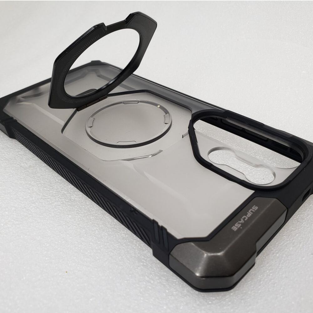 SUPCASE UB Grip Heavy-Duty Case with Stand for Samsung Galaxy S26 Ultra (Black)